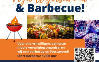 Vrijwilligersavond & Barbecue 13 juni