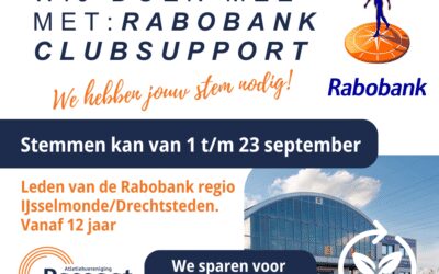 Rabo ClubSupport 2025, stem op AV Passaat!