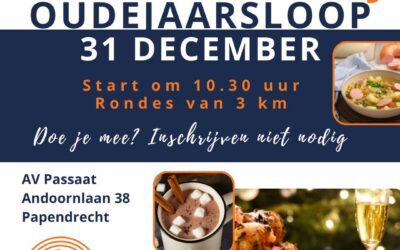 Gratis Oudejaarsloop op 31 december 2025