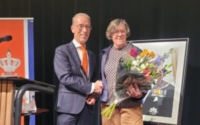 Koninklijke onderscheiding voor Dicky 